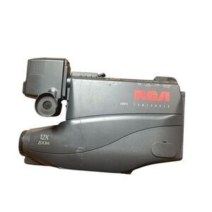 RCA DSP3 12x Zoom Camcorder VHS Not Tested Used For Parts No Battery Accessories